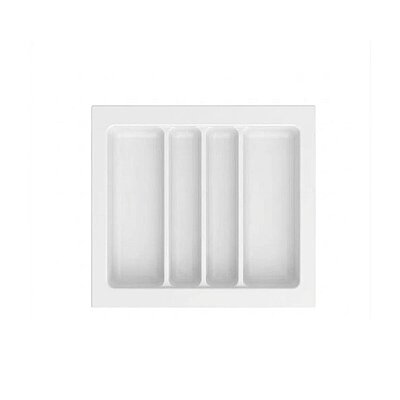 Starax 54x49 Beyaz Plastik Kepçelik 4 Gözlü Modül 60cm (S-2687-WP) - Starax (1)