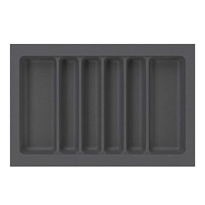 Starax 74x49 Antrasit Plastik Kepçelik 6 Gözlü (S-2689-AP) - Starax (1)