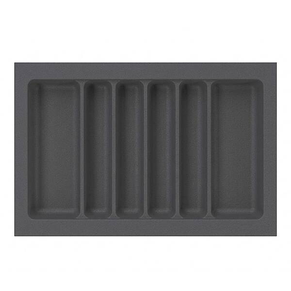 Starax 74x49 Antrasit Plastik Kepçelik 6 Gözlü (S-2689-AP) - 2