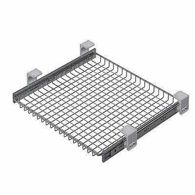 Starax 80 cm Teleskopik Raylı Çok Amaçlı Sepet Küçük Boy (S-6347-C) - Starax (1)