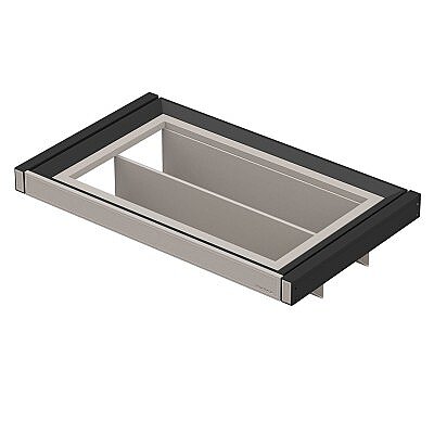 Starax 90 cm Leather Touch Gizli Raylı Ayakkabılık (S-6438-A) - Starax (1)