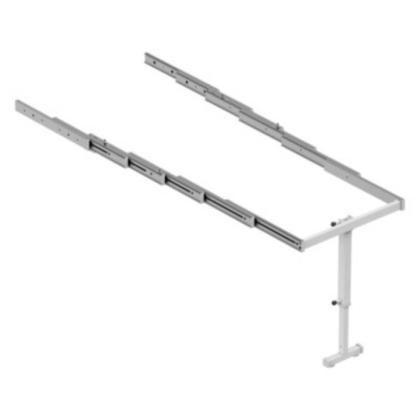 Starax 70cm Ayaklı Katlanır Masa Mekanizması Beyaz Renk (S-2146-W) - 2