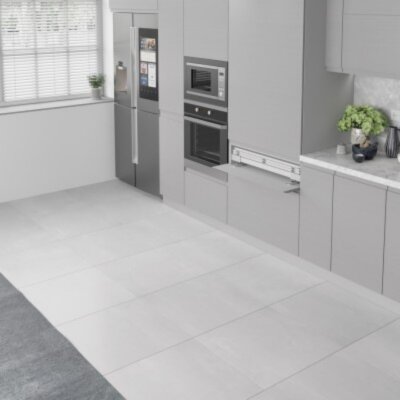 Starax Ayaklı Katlanır Masa Mekanizması 80cm Beyaz (S-2147-W) - 4