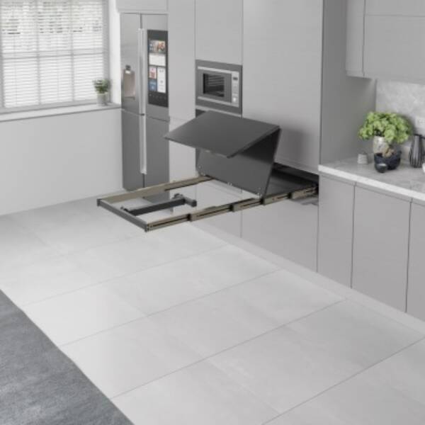 Starax Ayaklı Katlanır Masa Mekanizması 90cm Antrasit Renk (S-2148-A) - 3