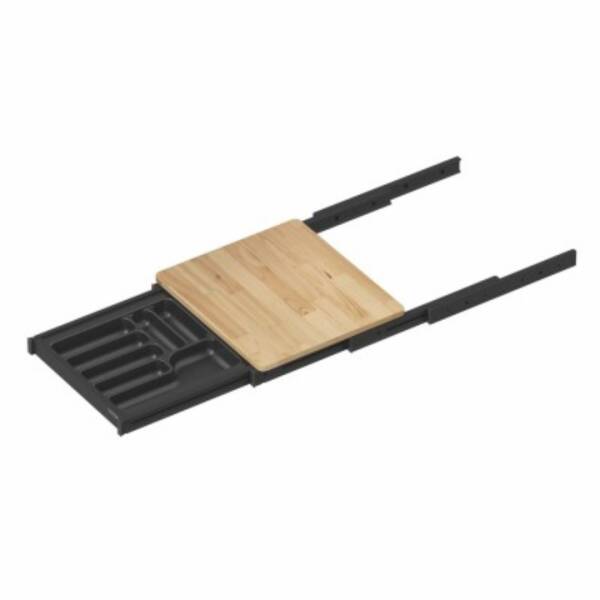 Starax 90cm Çekmece İçi Fonksiyonel Kesme Tablası Antrasit Renk (S-2159-A) - 3
