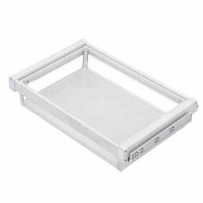 Starax Gizli Raylı Alüminyum Çekmece Frenli Beyaz 80cm (S-6703-W) - 2