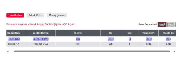 Starax 15cm Premium Kaymaz Yüzeyli Ahşap Tablalı Şişelik - Çift Açılım Krom Renk Sağ Yön (S-2661-P-A) - 3