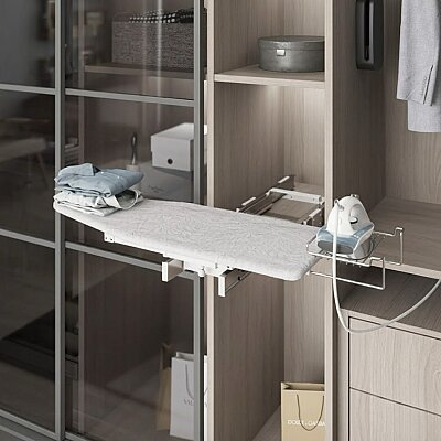 Starax Movea Ütü Masası Beyaz 40Cm (S-6615-W) - Starax