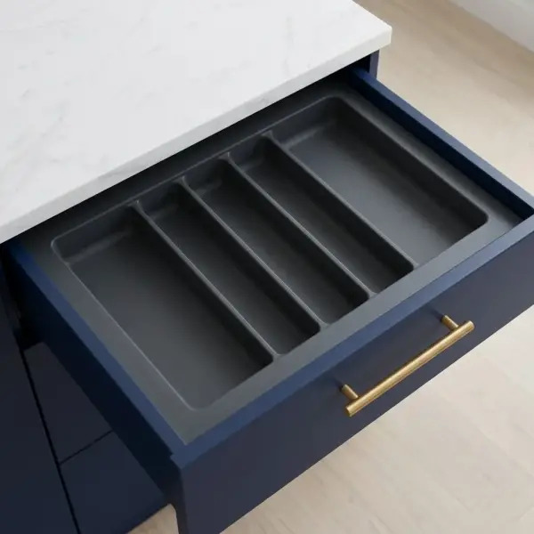 Starax 64x49 Antrasit Plastik Kepçelik 5 Gözlü Modül 70cm (S-2688-AP) - 1