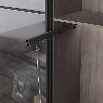Starax Raylı Alüminyum Kemerlik Sol (S-6541-A) - Starax