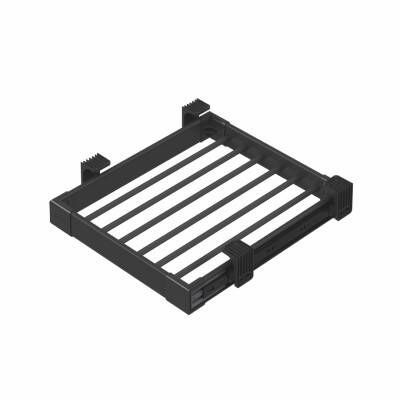 Starax Teleskopik Raylı Alüminyum Pantolonluk Frenli Modül 50cm Antrasit(S-6203-A) - 2