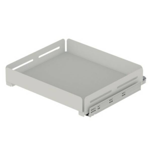 Starax Unique Box Bağımsız Çift Açılım Gizli Raylı Çekmece Beyaz Modül 60cm (S-2336-UB-W) - 2