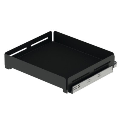 Starax Unique Box Bağımsız Çift Açılım Gizli Raylı Çekmece Frenli Antrasit 70cm (S-2337-UB-A) - 2