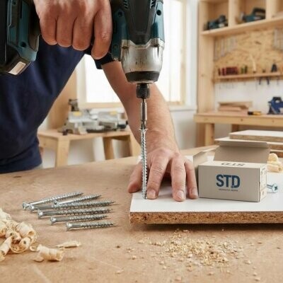 Std 3,5*30 Sunta Vidası 200 Adet (STD3530-200) - Std