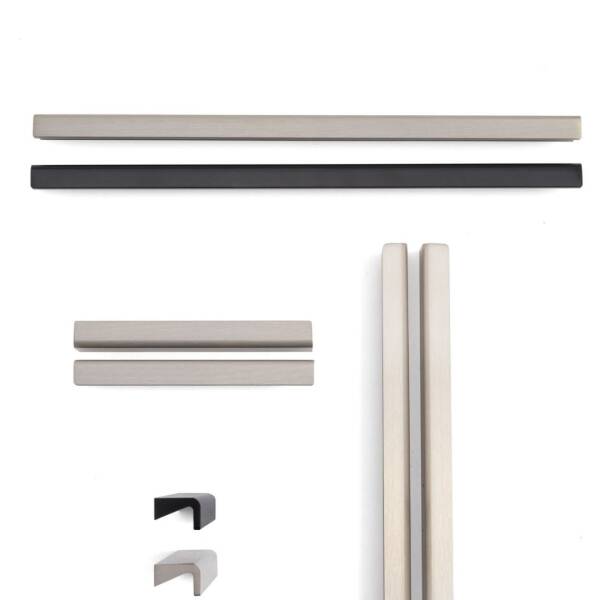 System Mobilya Kulbu Siyah Renk 128mm Kulp (SY1742 0128 AL6) - 3