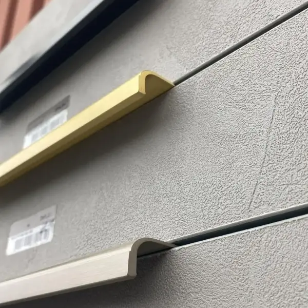 System Entegre/Gömme Mobilya Kulbu Siyah Renk 160mm Kulp (SY1745 0064 AL6) - 5