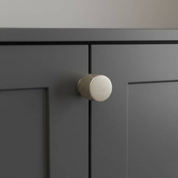 System Düğme Mobilya Kulbu Saten Renk 8mm Kulp (SY1965 0008 NB) - 1