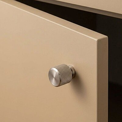 System Düğme Mobilya Kulbu Saten Renk 8mm Kulp (SY1965 0008 NB) - System