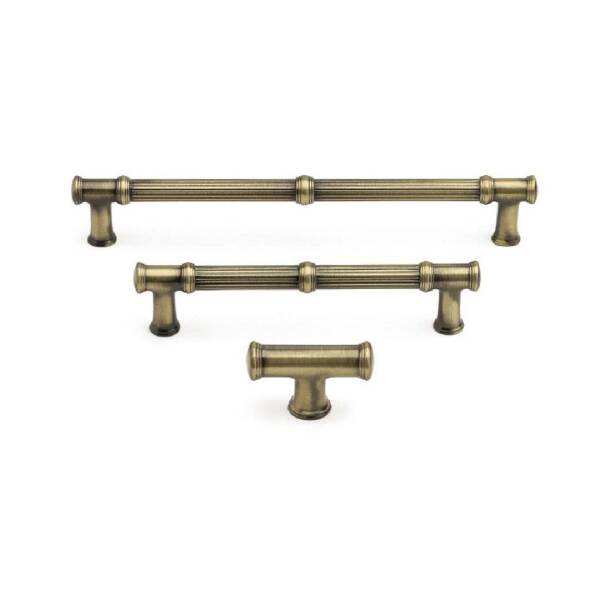 System Mobilya Kulbu Antik Renk 128mm Kulp (SY4227 0128 ABM) - 2