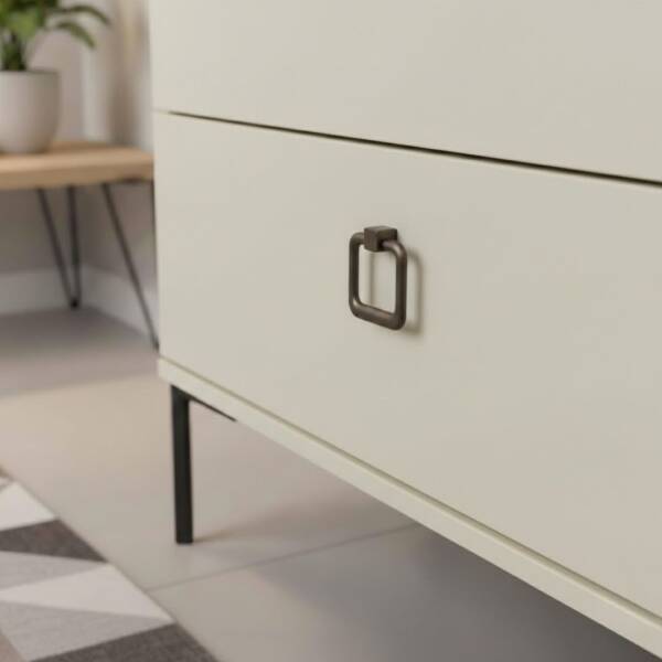 System Mobilya Kulbu Kahverengi 60mm Kulp (SY4630 0060 AL13-AL13) - 1