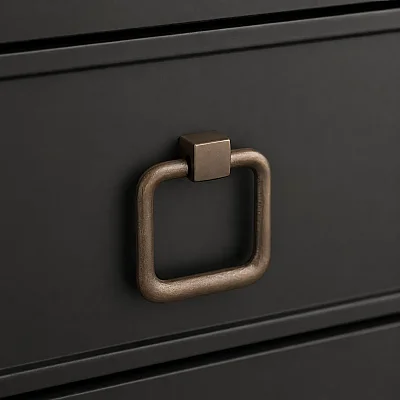 System Mobilya Kulbu Kahverengi 60mm Kulp (SY4630 0060 AL13-AL13) - 1