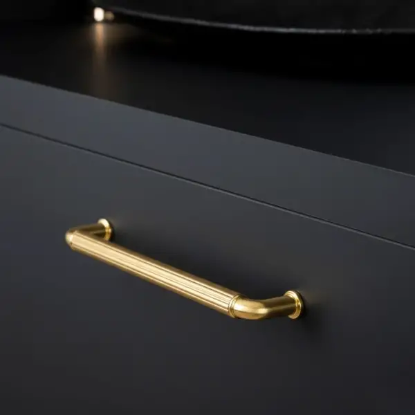 System Mobilya Kulbu Gold/Gold Branch Renk 192mm Kulp (SY4682 0192 GL-GB) - 2