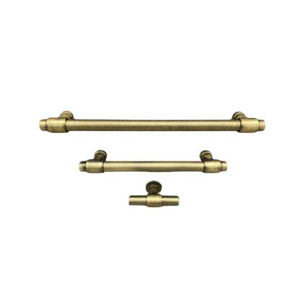 System Mobilya Kulbu Antik Renk 192mm Kulp (SY4686 0192 ABM-ABM) - 1