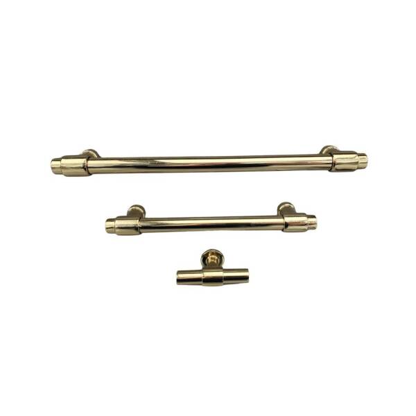 System Mobilya Kulbu Altın Renk 192mm Kulp (SY4686 0192 GL-GL) - 1