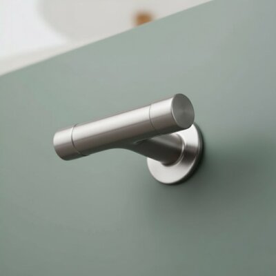 System Düğme Mobilya Kulbu Saten Renk 55mm Tek Delikli Kulp (SY4710 0008 NB) - System