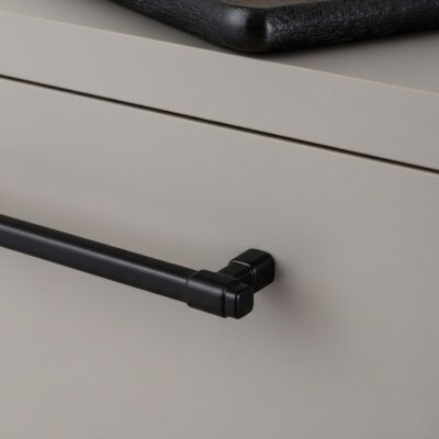 System Mobilya Kulbu Siyah Renk 160mm Kulp (SY4712 0160 AL6) - System