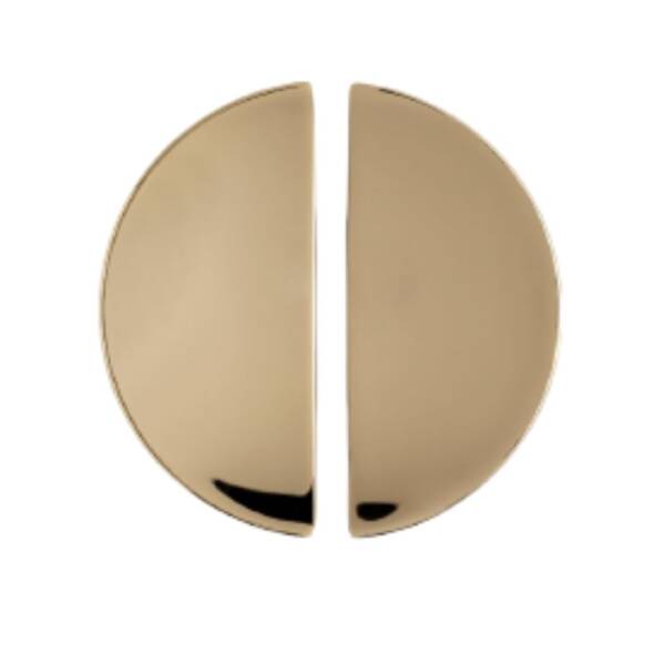 System Düğme Yarım Daire Mobilya Kulbu Altın Renk 16mm Kulp (SY4716 0016 GL) - 2