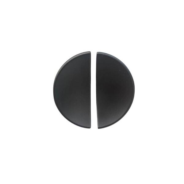 System Düğme Yarım Daire Mobilya Kulbu Siyah Renk 32mm Kulp (SY4716 0032 AL6) - 1