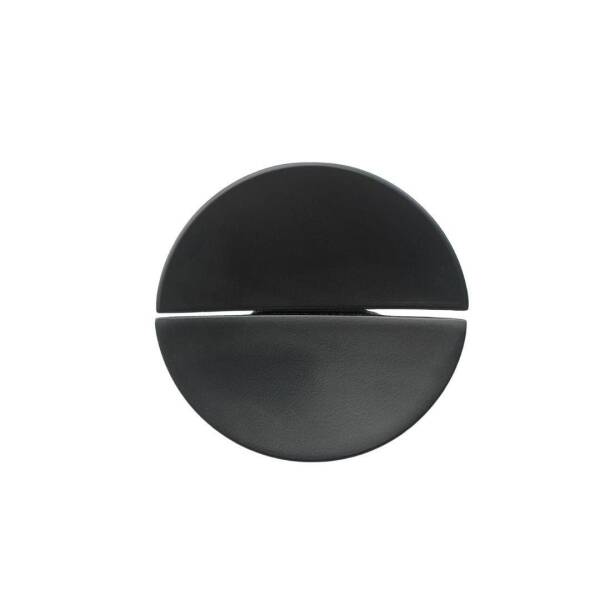System Düğme Yarım Daire Mobilya Kulbu Siyah Renk 32mm Kulp (SY4716 0032 AL6) - 2