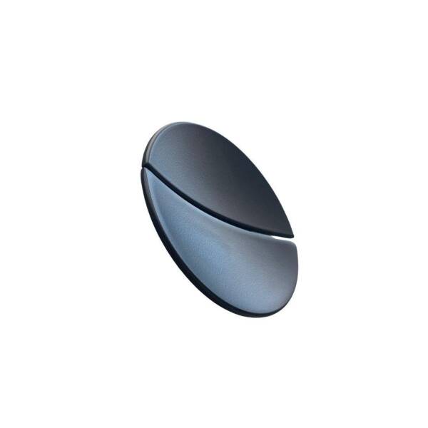 System Düğme Yarım Daire Mobilya Kulbu Siyah Renk 32mm Kulp (SY4716 0032 AL6) - 3