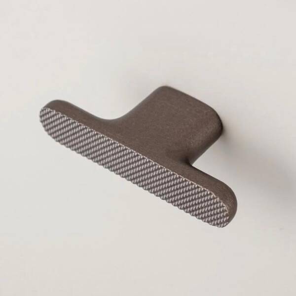 System Düğme Mobilya Kulbu Fırçalı Bronz Renk 16mm Kulp (SY4727 0016 ELX3) - 1