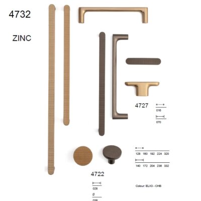 System Mobilya Kulbu 192mm Kulp (SY4732 0192 CHB) - 3
