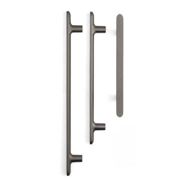 System Mobilya Kulbu Fırçalı Füme Renk 192mm Kulp (SY4740 0192 ELX1) - 1