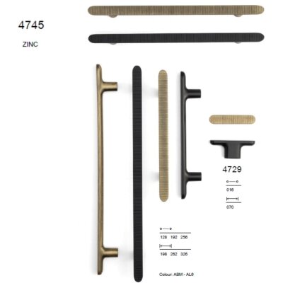 System Mobilya Kulbu Antik Renk 128mm Kulp (SY4745 0128 ABM) - 3