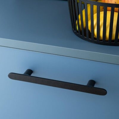 System Mobilya Kulbu Siyah Renk 256mm Kulp (SY4745 0256 AL6) - System