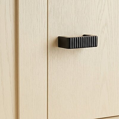 System Düğme Mobilya Kulbu Siyah Renk 32mm Kulp (SY6721 0032 AL6) - 3