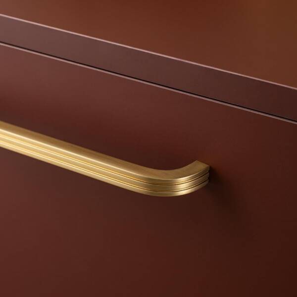 System Mobilya Kulbu Gold Branch Renk 192mm Kulp (SY8310 0192 GB) - 1