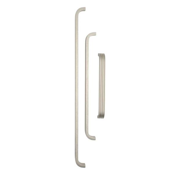 System Mobilya Kulbu Fırçalı Saten Renk 192mm Kulp (SY8312 0192 ELX2) - 2