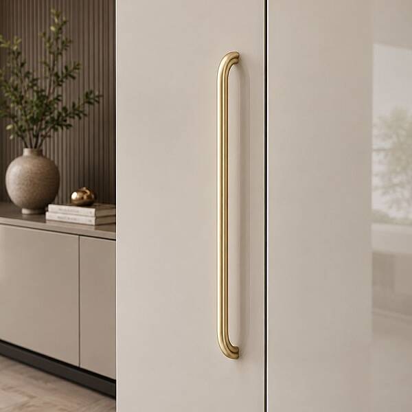 System Mobilya Kulbu Gold Branch Renk 480mm Kulp (SY8315 0480 GB) - 2