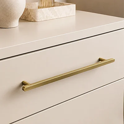 System Mobilya Kulbu Gold Branch Renk 608mm Kulp (SY8702 0608 GB-GB) - System (1)