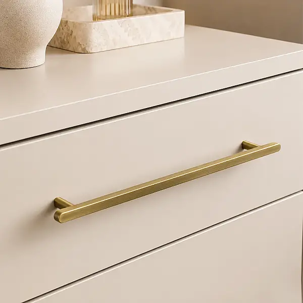System Mobilya Kulbu Gold Branch Renk 608mm Kulp (SY8702 0608 GB-GB) - 2