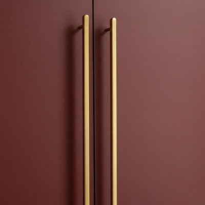 System Mobilya Kulbu Gold Branch Renk 960mm Kulp (SY8702 0960 GB-GB) - System