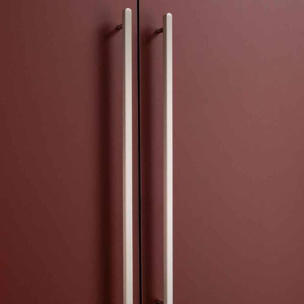 System Mobilya Kulbu Saten Renk 960mm Kulp (SY8702 0960 NB-NB) - 1