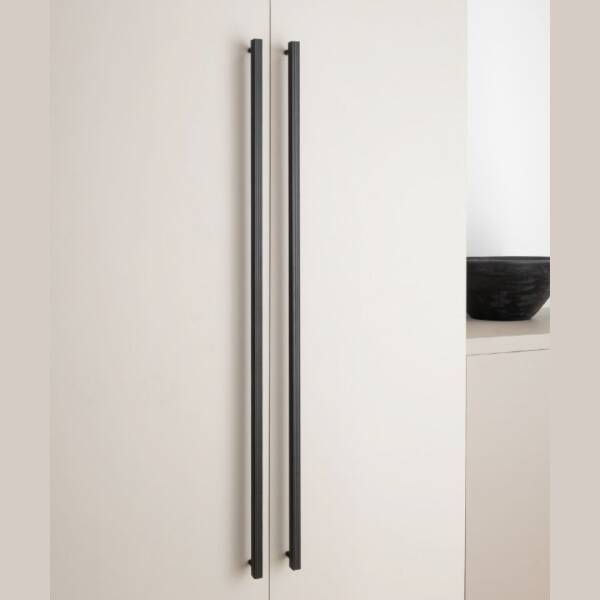 System Mobilya Kulbu Siyah Renk 960mm Kulp (SY8801 0960 AL6-AL6) - 1