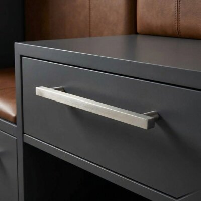 System Mobilya Kulbu Saten Renk 224mm Kulp (SY8807 0224 NB) - System