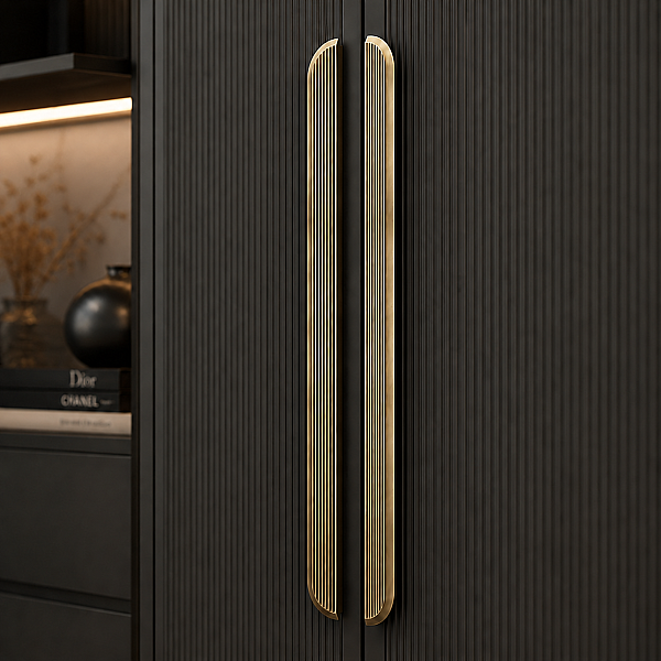 System Mobilya Kulbu Antik Renk 960mm Kulp (SY9064 0960 ABM) - 1